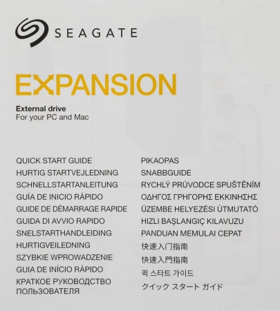 Жесткий диск Seagate USB 3.0 4Tb STKP4000400 Expansion 3.5" черный