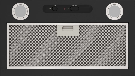 Вытяжка встраиваемая Elikor Врезной блок 52П-400-П3Д черный управление: ползунковое (1 мотор)