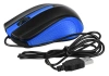 Мышь Acer OMW011 черный/синий оптическая (1200dpi) USB (3but)