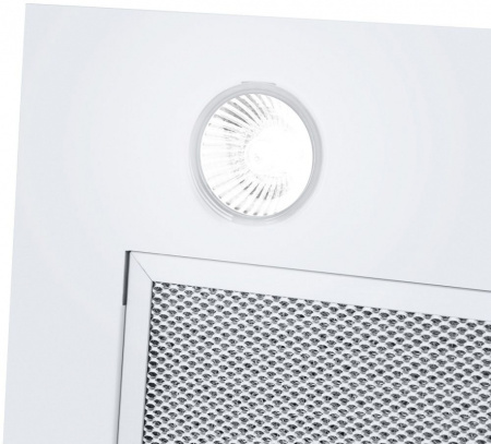 Вытяжка встраиваемая Maunfeld Crosby Singl 60 белый управление: кнопочное (1 мотор)