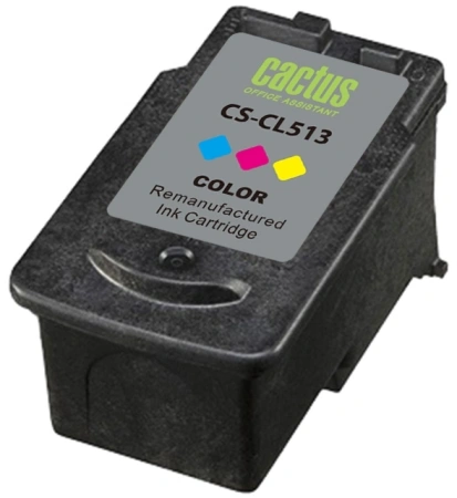 Картридж струйный Cactus CS-CL513 CL-513 многоцветный (15мл) для Canon Pixma MP240/MP250