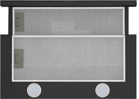 Вытяжка встраиваемая Maunfeld VS FAST Glass 60 черный управление: кулисные переключатели (1 мотор)