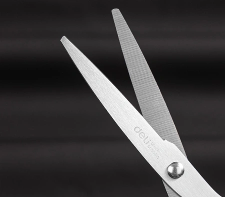 Ножницы Deli EM609 офисные 160мм ручки пластиковые сталь ассорти чехол с европод.