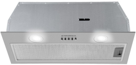 Вытяжка встраиваемая Maunfeld THAMES 601PM нержавеющая сталь управление: кнопочное (1 мотор)