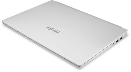 Ноутбук MSI Modern 14 C12MO-689RU Core i5 1235U 16Gb SSD512Gb Intel Iris Xe graphics 14" IPS FHD (1920x1080) Windows 11 Professional silver WiFi BT Cam (9S7-14J111-689)