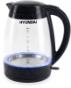 Чайник электрический Hyundai HYK-G4505 2л. 2200Вт черный (корпус: стекло)