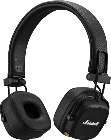 Гарнитура накладные Marshall Major IV черный беспроводные bluetooth (1005773)