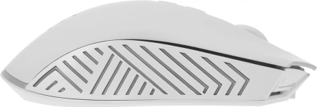 Мышь Defender Pandora GM-502 белый оптическая 3200dpi silent беспров. USB 6but (52502)