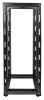 Стойка двухрамная ЦМО СТК-42.2-9005 42U 620ммX800мм направл.под закл.гайки 350кг черный