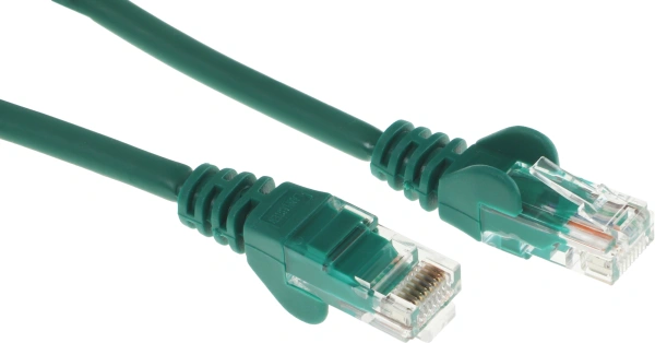 Патч-корд Lanmaster LAN-PC45/U5E-5.0-GN UTP RJ-45 вил.-вилка RJ-45 кат.5E 5м зеленый LSZH (уп.:1шт)