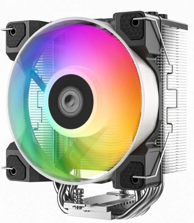 Устройство охлаждения(кулер) ID-Cooling SE-214-XT DF ARGB Soc-AM5/AM4/1200/1700/1851 черный 4-pin 31.5dB Al+Cu 180W 560gr Ret