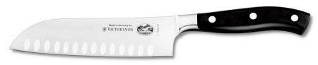 Набор ножей кухон. Victorinox Grand Maitre Cutlery Block (7.7243.6) компл.:6шт с подставкой черный подар.коробка