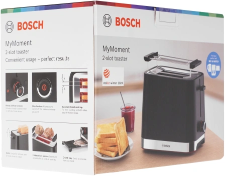 Тостер Bosch TAT4M223 черный