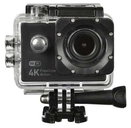 Видеорегистратор Digma FreeDrive Action 4K WiFi черный 8Mpix 2160x3840 2160p 150гр. Allwinner V3