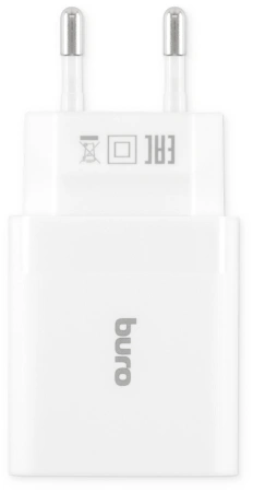 Сетевое зар./устр. Buro BUWE1 10.5W 2.1A 2xUSB универсальное белый (BUWE10S200WH)