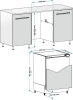 Freezer Hyundai HBF 0810 white