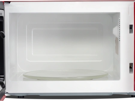 Микроволновая Печь Hyundai HYM-D3037 20л. 700Вт красный/серебристый