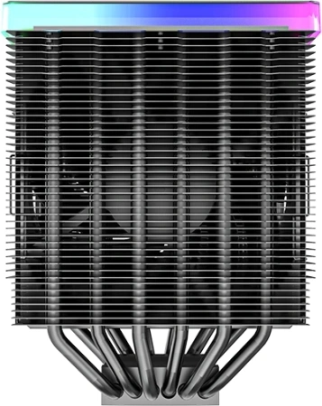 Устройство охлаждения(кулер) Montech Metal DT24 Premium ARGB Soc-AM5/AM4/1200/1700/1851 черный 4-pin 26dB Al+Cu 270W 1600gr Ret