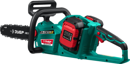 Электрическая цепная пила Зубр ПЦЛ-3635-42 дл.шины:14" (35cm) 2аккум. 4Ач ЗУ
