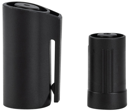 Маркер перманентный Deli EU72-BK двойной пиш. наконечник 1-5мм черный