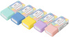 Ластик Deli EH02200 Macaron 50x20x11мм ассорти пласт.туб.