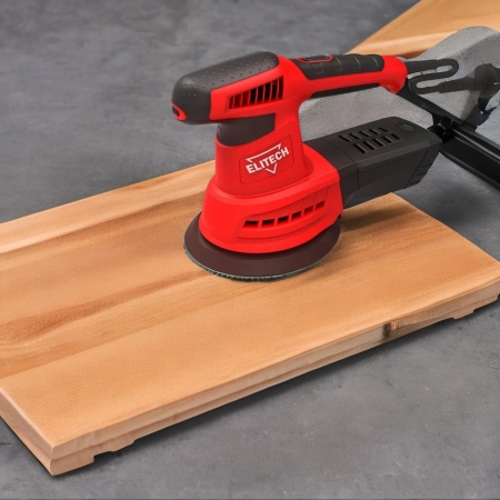 Эксцентриковая шлифовальная машина Elitech МШЭ 0515Э 460Вт