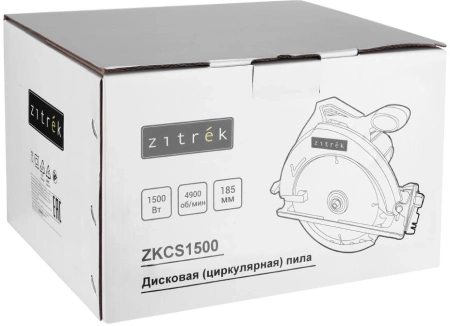 Циркулярная пила (дисковая) Zitrek ZKCS1500 1500Вт (ручная) D диска.:185мм (085-1305)