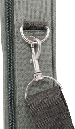 Сумка для ноутбука 15.6" PC Pet 600D темно-серый нейлон (PCP-A1015GY)