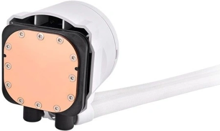 Система водяного охлаждения Thermaltake TH280 V2 Ultra EX Snow ARGB Soc-AM5/AM4/1200/1700/1851 белый 4-pin 30.7dB Al+Cu LCD Ret (CL-W427-PL14SW-A)