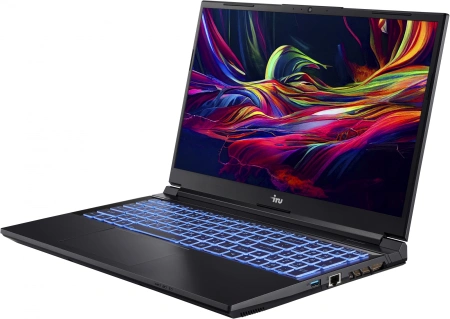Ноутбук IRU Калибр 15ALC i5 12500H/32Gb/SSD512Gb/RTX 3060 6Gb/15.6"/IPS/FHD/DOS/black/3465mAh