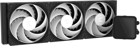 Система водяного охлаждения Zalman Alpha2 A36 DS ARGB Soc-AM5/AM4/1151/1200/2066/2011/1700 черный 4-pin 29.7dB CU LCD 350W Ret (ALPHA2 A36 DS BLACK)