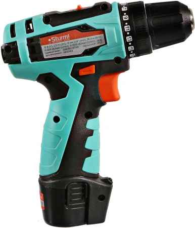 Дрель-шуруповерт Sturm! CD3512SC аккум. патрон:быстрозажимной (кейс в комплекте)