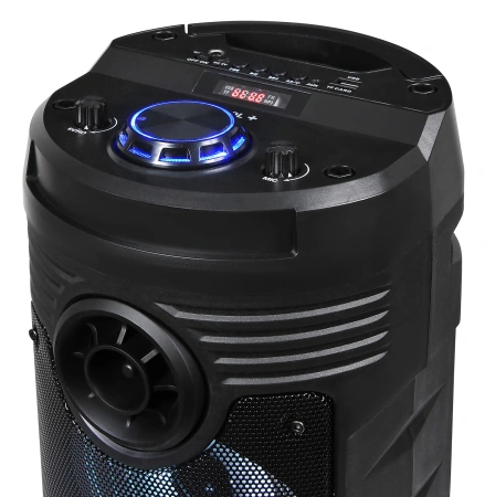 Минисистема Hyundai H-MC170 черный 80Вт FM USB BT SD/MMC