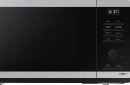 Микроволновая Печь Samsung MS23DG4504ATBW 23л. 800Вт нержавеющая сталь/черный