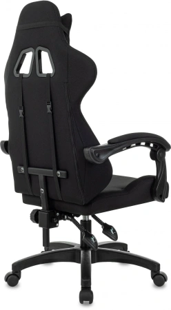 Кресло игровое Zombie Void черный/серый с подголов. крестов. пластик