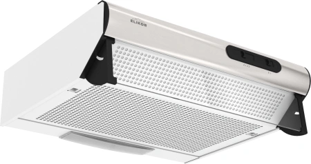 Вытяжка козырьковая Elikor Europa 60П-290-П3Л белый управление: ползунковое (1 мотор)