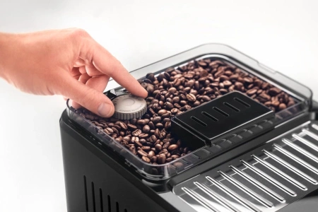 Кофемашина Delonghi Eletta Explore ECAM450.55.G 1450Вт серебристый/черный