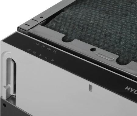 Посудомоечная машина встраив. Hyundai HBD 441 2100Вт узкая серебристый/белый