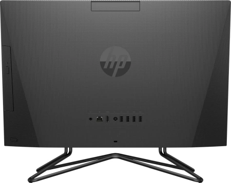 Моноблок HP 200 G4 21.5" Full HD i5 1235U (1.3) 8Gb SSD512Gb Iris Xe DVDRW CR Free DOS GbitEth WiFi BT 65W клавиатура мышь Cam черный 1920x1080