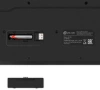 Клавиатура + мышь Оклик S255W клав:черный мышь:черный USB беспроводная Multimedia (1909361)