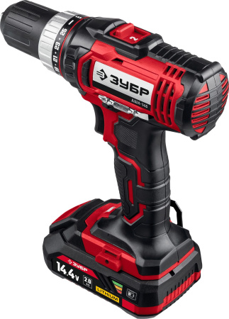 Дрель-шуруповерт Зубр ДШЛ-145-22 аккум. патрон:быстрозажимной (кейс в комплекте)