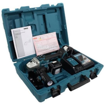 Углошлифовальная машина Makita DGA508RME 8500об/мин рез.шпин.:M22 d=125мм