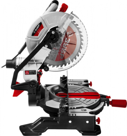 Торцовочная пила Зубр ЗПТ-255-1800 ЛМ2 1600Вт 5000об/мин d=255мм