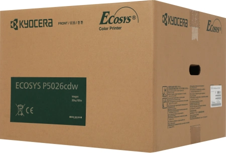 Принтер лазерный Kyocera Ecosys P5026cdw (1102RB3NL0) A4 Duplex Net WiFi белый