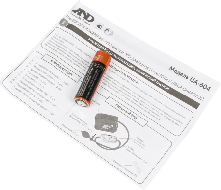 Тонометр полуавтоматический A&D UA-604