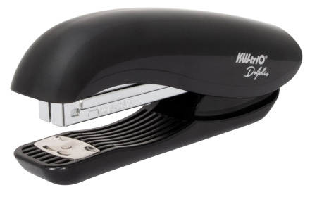 Степлер Kw-Trio 5665black Dolphin 24/6 26/6 (20листов) черный 150скоб металл/пластик