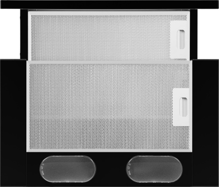 Вытяжка встраиваемая Weissgauff TEL 500 EB черный управление: кнопочное (1 мотор)