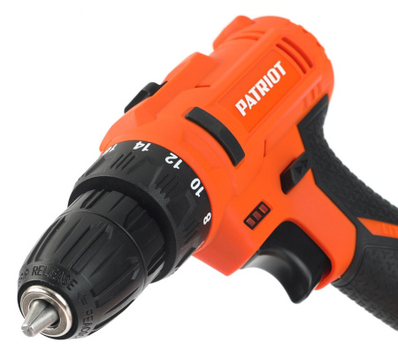 Дрель-шуруповерт Patriot BR 187UES аккум. патрон:быстрозажимной (кейс в комплекте) (180301547)