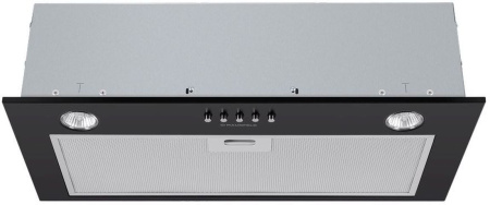 Вытяжка встраиваемая Maunfeld Crosby Singl 5028 черный управление: кнопочное (1 мотор)