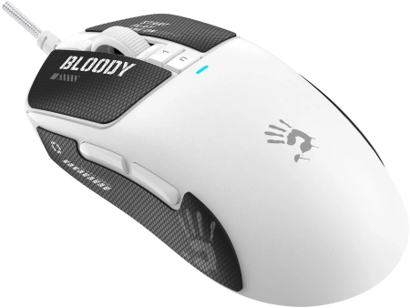 Мышь A4Tech Bloody W72 Ultra белый оптическая 20000dpi USB 6but